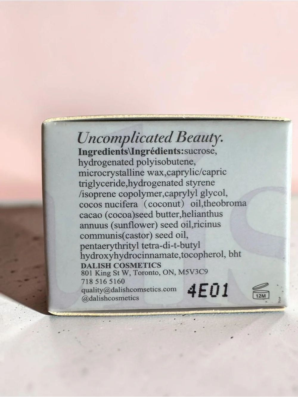 Da lish Lip Scrub - Polished Pout NIB